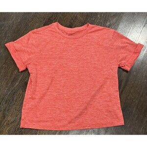 Outdoor Research Essential Boxy Tee Women’s XS Red Rhubarb Heather Shirt UPF 30